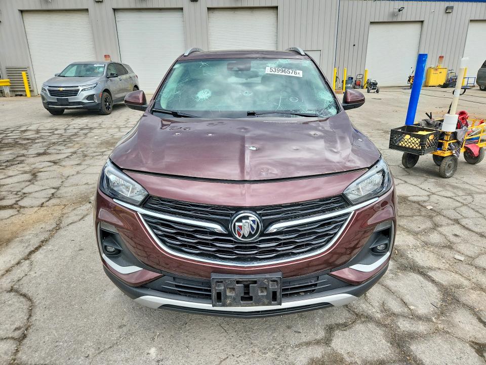 2022 Buick Encore VIN KL4MMDSL3NB044441 COPART salvage auction — HAIL, Mo - Salvage Certificate Of Title, sold $3,000 on 2026-07-08 (photo 5)