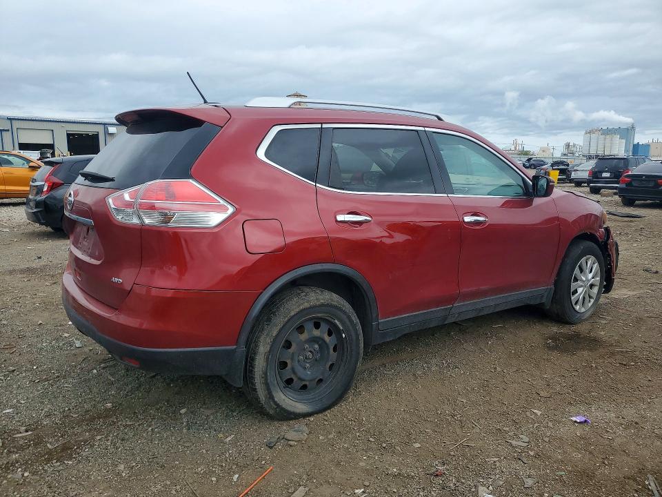 2016 Nissan VIN KNMAT2MV8GP714795 COPART salvage auction — UNDERCARRIAGE, Il - Salvage Certificate, sold $475 on 2026-07-24 (photo 3)