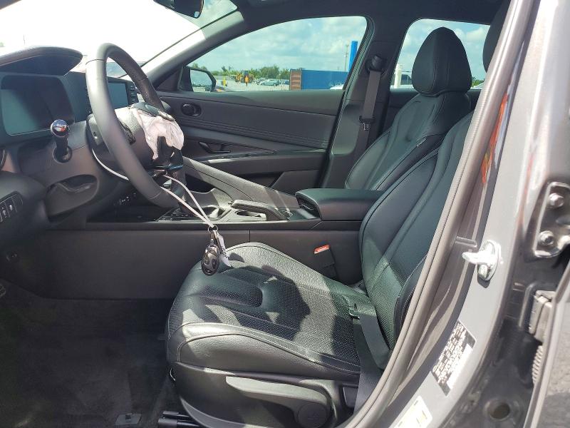 2025 Hyundai Elantra VIN KMHLM4DG3SU870249 COPART salvage auction — FRONT END, Fl - Certificate Of Destruction, sold $4,650 on 2026-07-17 (photo 7)