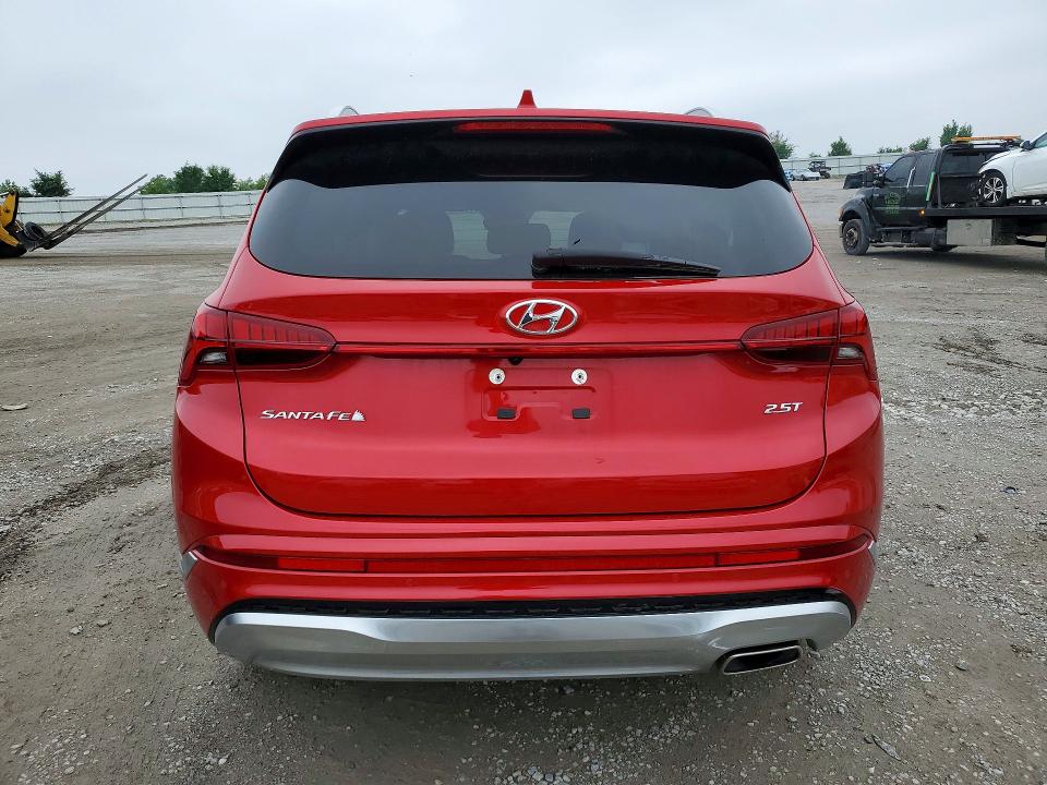 2022 Hyundai Santa fe VIN 5NMS54AL8NH440193 COPART salvage auction — SIDE, Tn - Salvage Certificate, sold $9,000 on 2026-07-09 (photo 6)