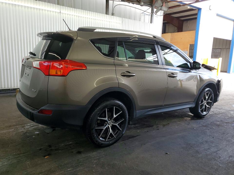 2014 Toyota Rav4 VIN 2T3WFREV5EW099144 COPART salvage auction — FRONT END, FL - CERTIFICATE OF TITLE, sold $3,750 on 2026-07-09 (photo 3)