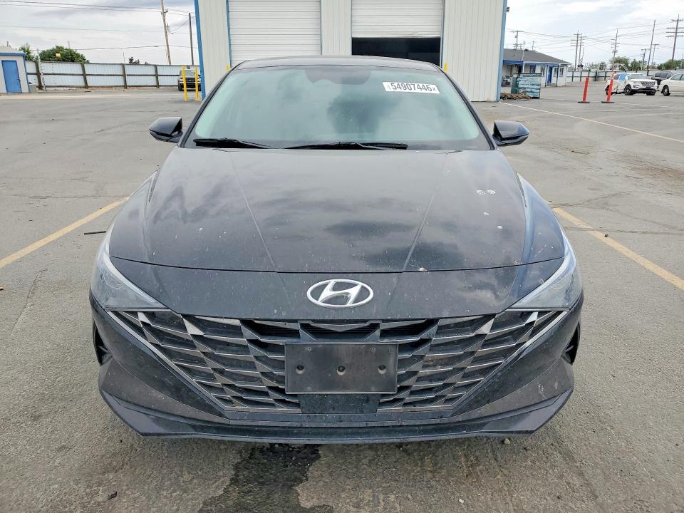 2021 Hyundai Elantra VIN 5NPLN4AG0MH041061 COPART salvage auction — REAR END, Id - Salvage Certificate Of Title, sold $3,800 on 2026-07-23 (photo 5)