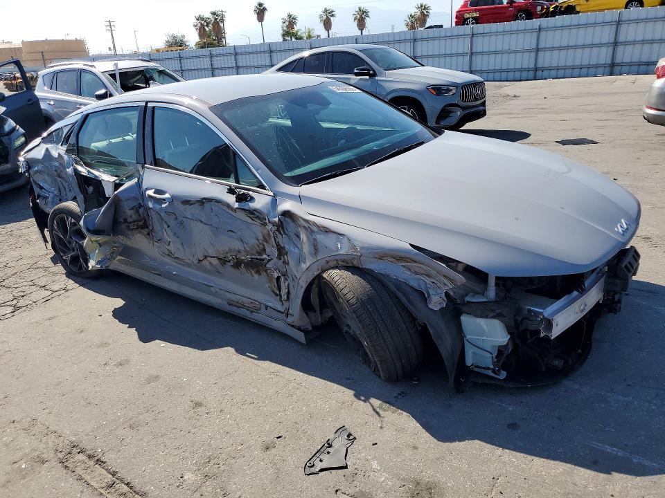 2025 Kia K5 VIN KNAG64J71S5269711 COPART salvage auction — ALL OVER, CA - SALVAGE CERTIFICATE, sold $4,150 on 2026-07-16 (photo 4)