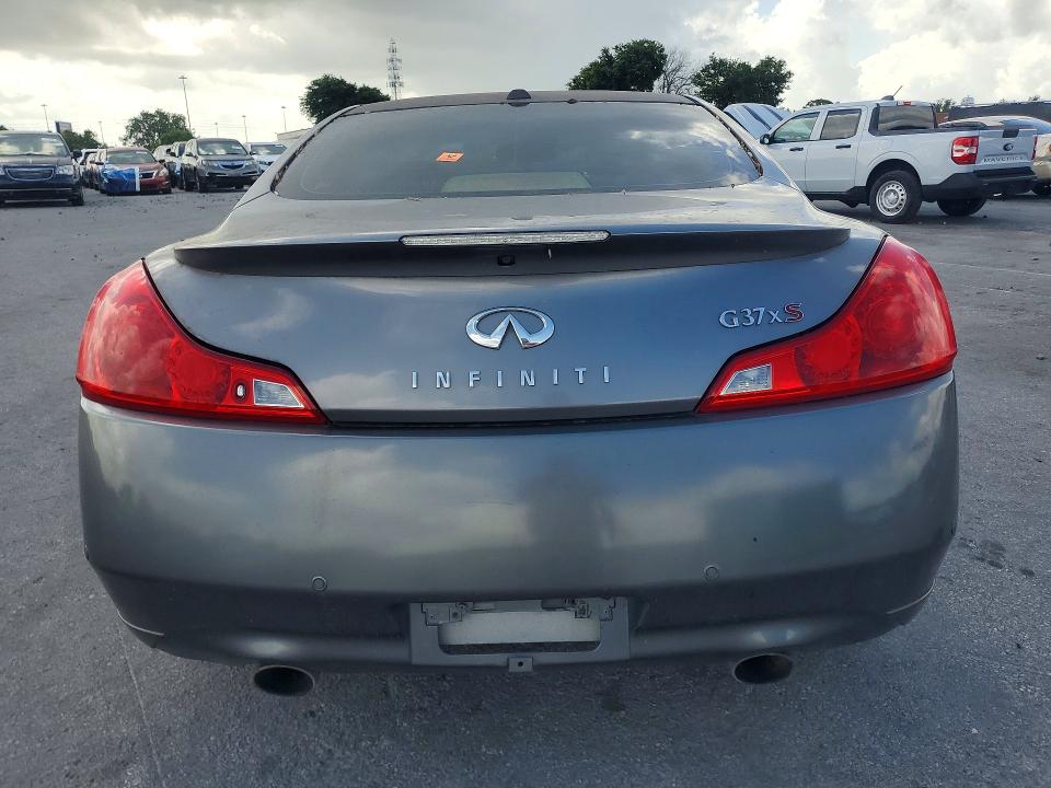 2012 Infiniti G VIN JN1CV6EL9CM473531 COPART salvage auction — FRONT END, Fl - Cert Of Title-Rebuilt, sold $450 on 2026-07-21 (photo 6)