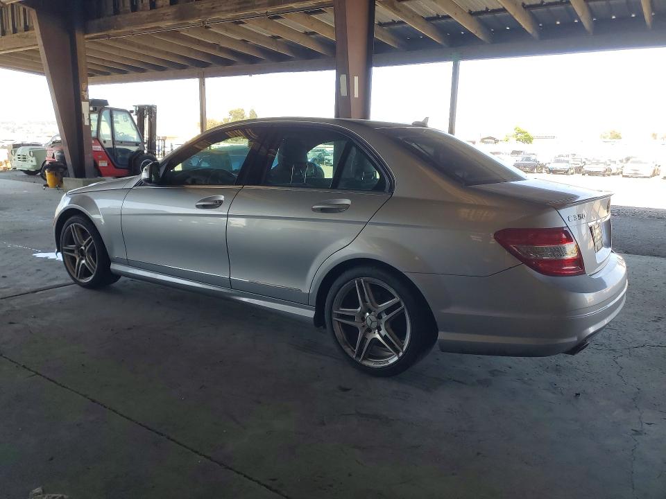 2008 Mercedes-benz C-klasse VIN WDDGF56X78F056059 COPART salvage auction — FRONT END, Ca - Salvage Certificate, sold $150 on 2026-07-13 (photo 2)