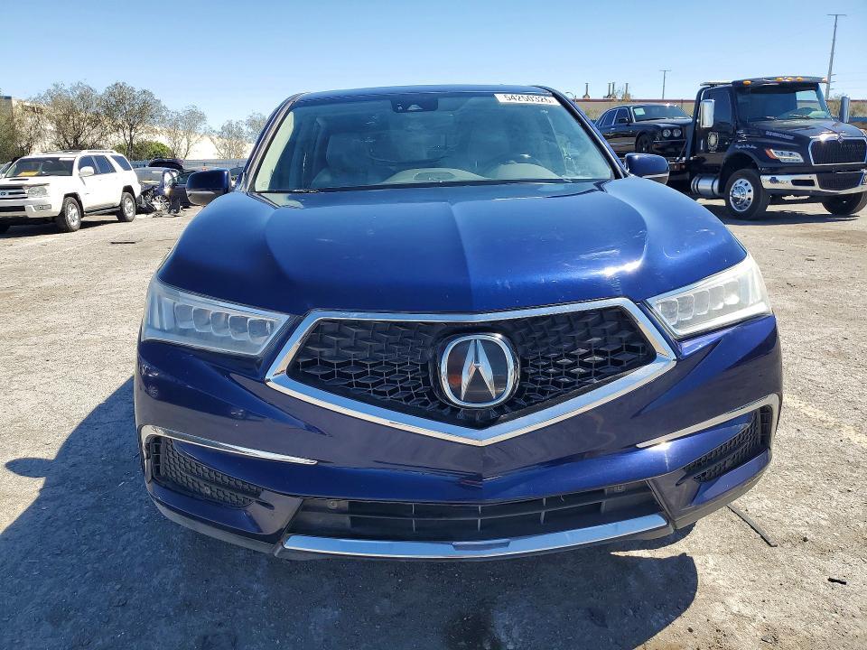 2019 Acura Mdx VIN 5J8YD3H54KL004306 COPART salvage auction — SIDE, Nv - Salvage Title, sold $5,800 on 2026-07-30 (photo 5)