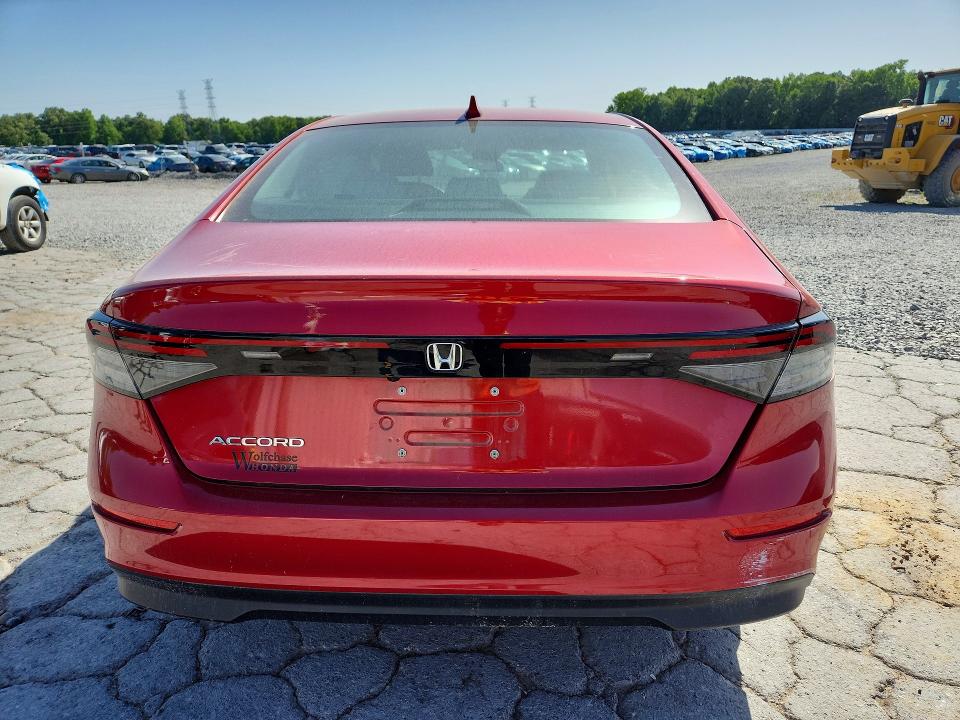 2024 Honda Accord VIN 1HGCY1F23RA010650 COPART salvage auction — SIDE, Tn - Salvage Certificate, sold $8,500 on 2026-07-28 (photo 6)