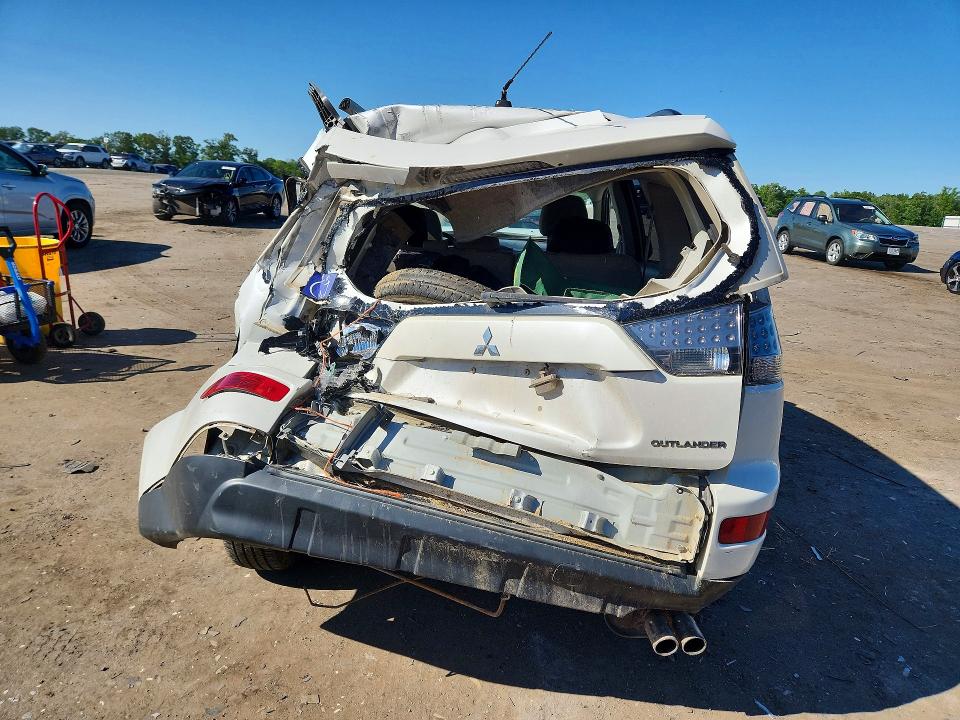 2007 Mitsubishi Outlander VIN JA4MT31X97Z008457 COPART salvage auction — FRONT END, Va - Certificate Of Title, sold $175 on 2026-07-22 (photo 6)