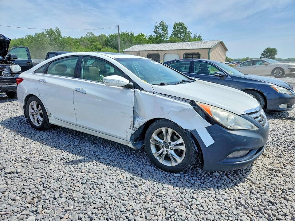 2011 Hyundai Sonata VIN 5NPEC4ACXBH237128 COPART salvage auction — FRONT END, Il - Salvage Certificate, sold $350 on 2026-07-20 (photo 4)