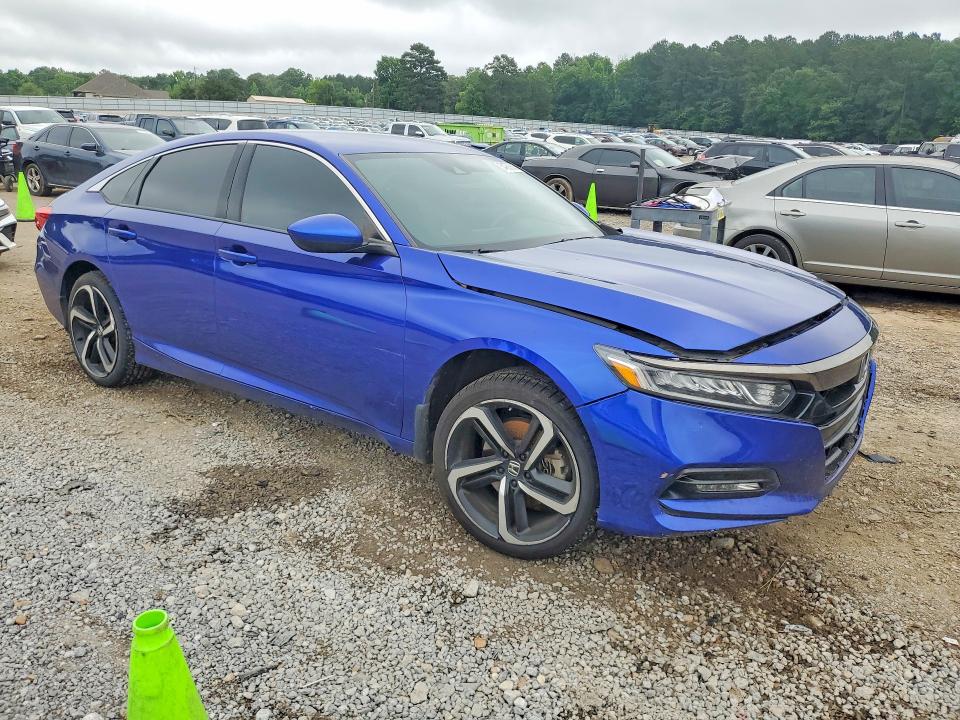 2019 Honda Accord VIN 1HGCV1F31KA045758 COPART salvage auction — FRONT END, Ms - Cert Of Title-Salvaged, sold $2,050 on 2026-07-03 (photo 4)
