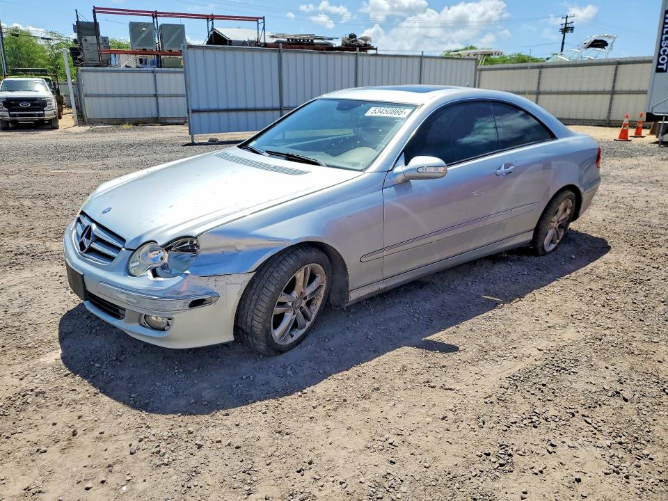 2008 Mercedes-benz Clk-klasse VIN WDBTJ56H78F255420 COPART salvage auction — FRONT END, Hi - Certificate Of Title, sold $2 on 2026-07-13 (photo 1)