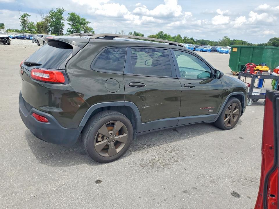 2016 Jeep Cherokee VIN 1C4PJLCB4GW346358 COPART salvage auction — FRONT END, Fl - Cert Of Title Slvg Rebuildable, sold $925 on 2026-07-09 (photo 3)