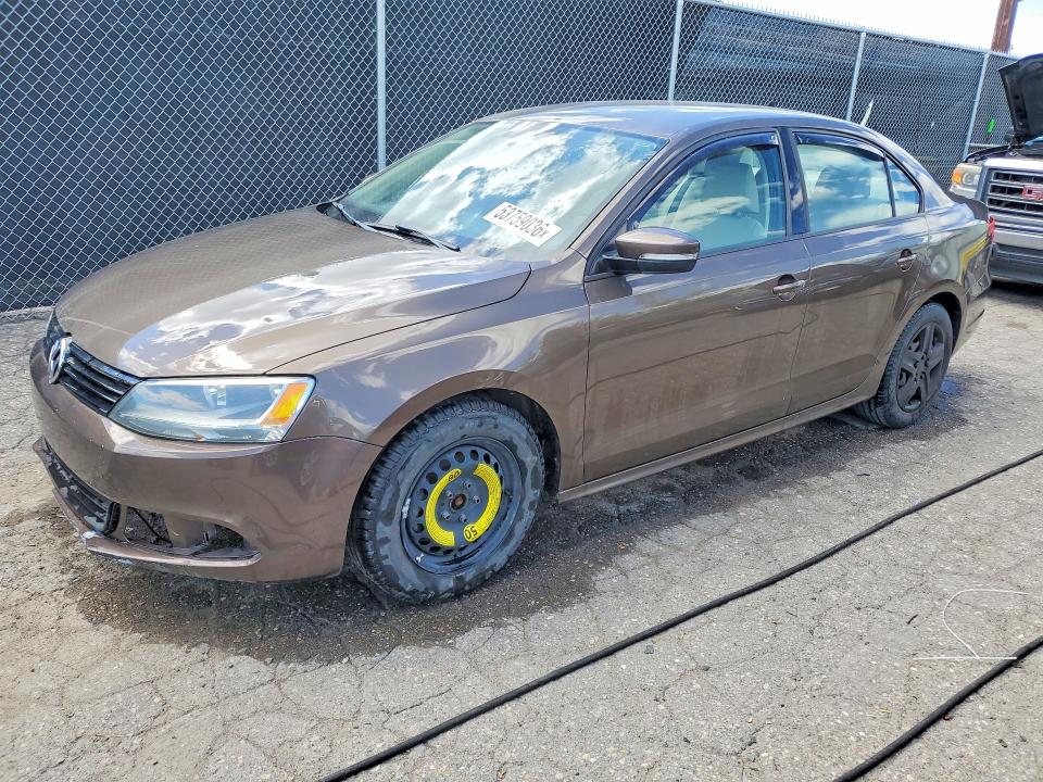2014 Volkswagen Jetta VIN 3VWD07AJ7EM238592 COPART salvage auction — MINOR DENT/SCRATCHES, MI - CERTIFICATE OF TITLE, sold $850 on 2026-07-02 (photo 1)