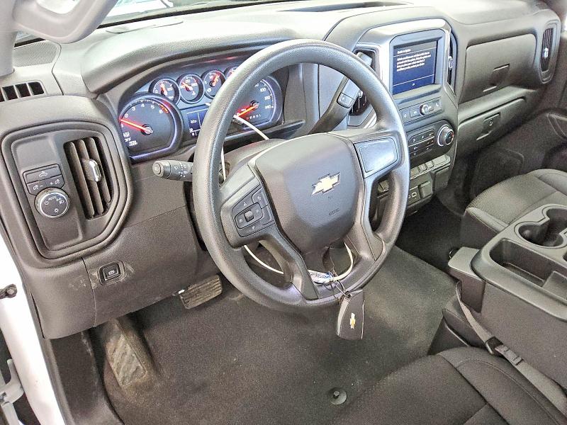 2025 Chevrolet Silverado VIN 3GCNAAEK2SG262362 COPART salvage auction — FRONT END, Nj - Certificate Of Title, sold $15,500 on 2026-08-02 (photo 8)