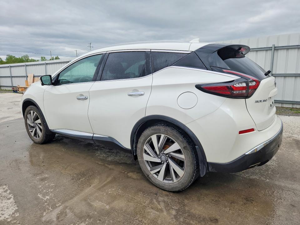 2020 Nissan Murano VIN 5N1AZ2CS7LN136356 COPART salvage auction — MINOR DENT/SCRATCHES, ON - PERMIT NO BRAND - UNFIT (P), sold $12,000 on 2026-07-15 (photo 2)