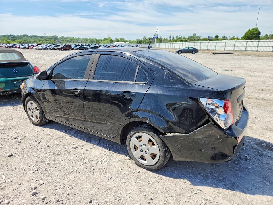2016 Chevrolet SONIC VIN 1G1JA5SH9G4165896 COPART salvage auction — REAR END, Mt - Certificate Of Title, sold $375 on 2026-07-08 (photo 2)