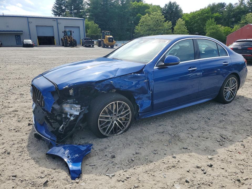 2023 Mercedes-benz C-klasse VIN W1KAF8HB3PR075620 — COPART salvage auction photo