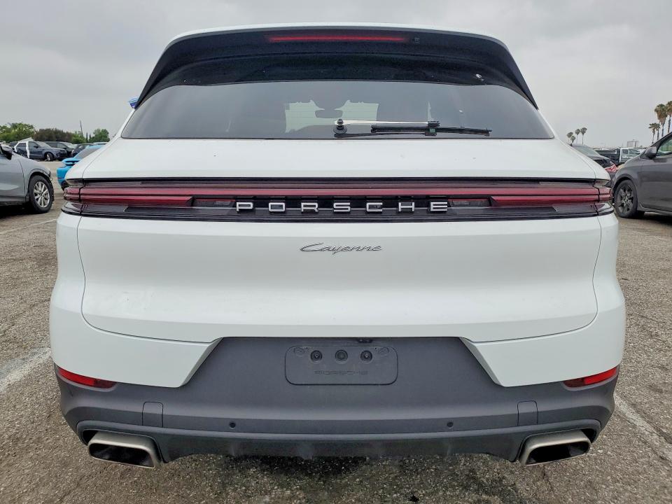 2025 Porsche VIN WP1AA2AY4SDA01874 COPART salvage auction — SIDE, Ca - Salvage Certificate, sold $28,500 on 2026-07-24 (photo 6)