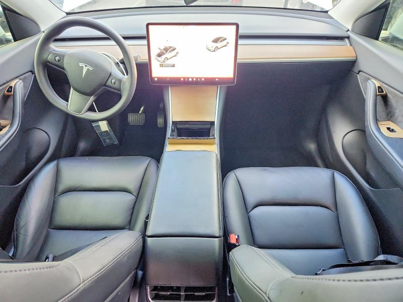 2021 Tesla Model y VIN 5YJYGDEE2MF086476 COPART salvage auction — REAR END, Ca - Salvage Certificate, sold $150 on 2026-07-28 (photo 8)
