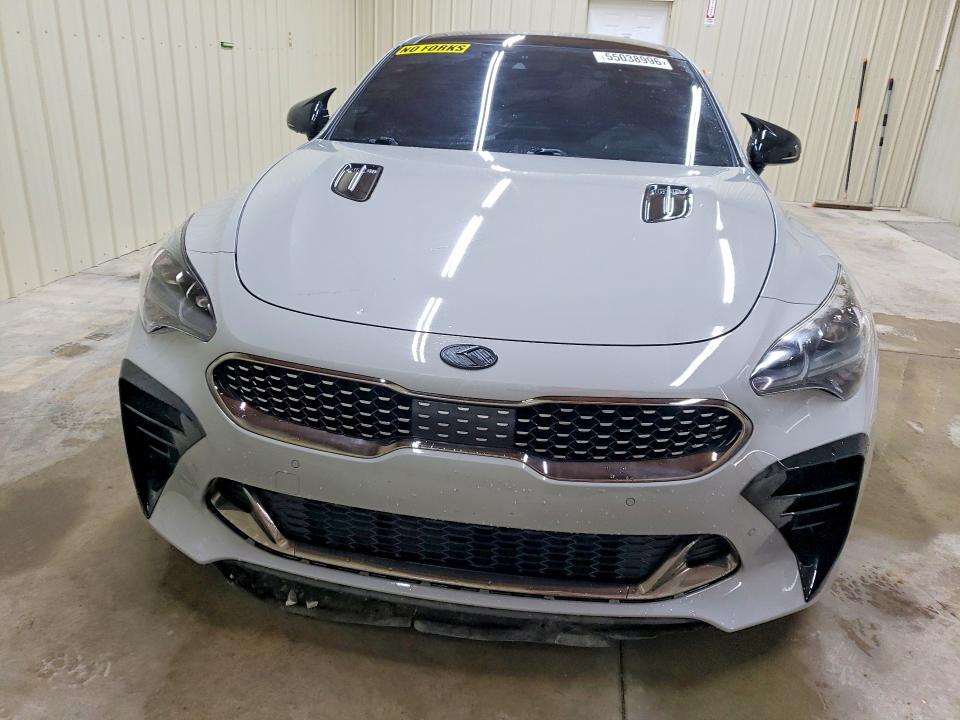 2018 Kia Stinger VIN KNAE55LCXJ6018320 COPART salvage auction — FRONT END, Tn - Salvage Certificate, sold $3,400 on 2026-07-28 (photo 5)