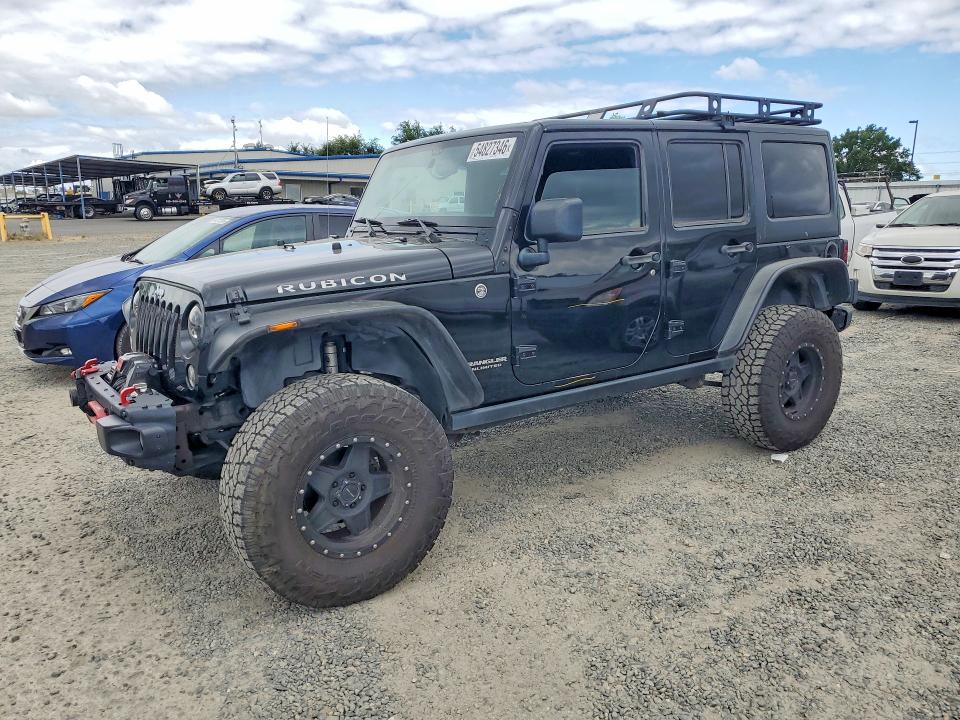 2015 Jeep VIN 1C4HJWFG6FL771738 COPART salvage auction — FRONT END, Ca - Salvage Certificate, sold $7,400 on 2026-07-09 (photo 1)