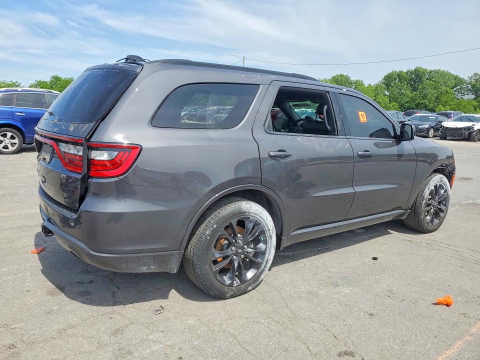 2025 Dodge Durango VIN 1C4SDJCT7SC502594 COPART salvage auction — REAR END, Ky - Red Rebuilt Salvage, sold $10,300 on 2026-07-27 (photo 3)