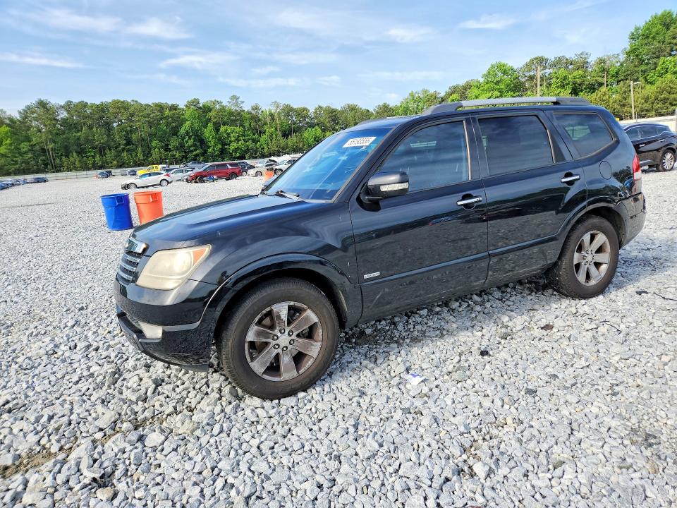 2009 Kia Borrego VIN KNDJJ742295039100 COPART salvage auction — REAR END, Ga - Cert Of Title-Salvage, sold $1,250 on 2026-07-02 (photo 1)