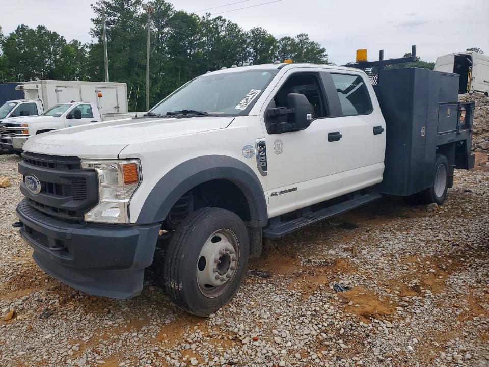 2021 Ford F450 VIN 1FD0W4GT1MED44592 COPART salvage auction — FRONT END, Al - Certificate Of Title, sold $13,775 on 2026-07-21 (photo 1)