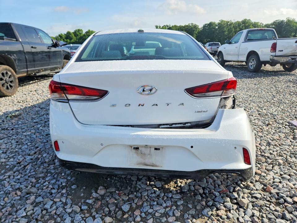 2018 Hyundai Sonata VIN 5NPE34AF7JH647491 COPART salvage auction — REAR END, Ga - Cert Of Title-Salvage, sold $2,400 on 2026-07-02 (photo 6)