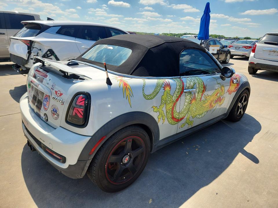2012 Mini Cooper VIN WMWSY3C52CT144224 COPART salvage auction — FRONT END, Id - Salvage Certificate Of Title, sold $1,150 on 2026-08-06 (photo 3)