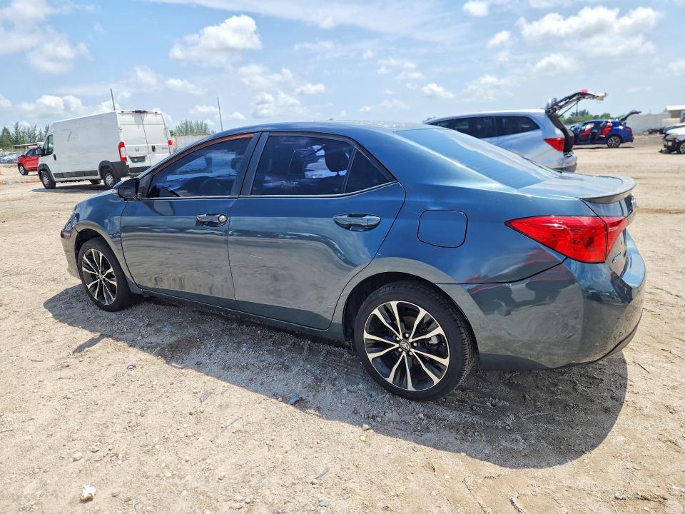 2018 Toyota Corolla VIN 5YFBURHE6JP821676 COPART salvage auction — SIDE, Mi - Certificate Of Title, sold $5,900 on 2026-07-07 (photo 2)