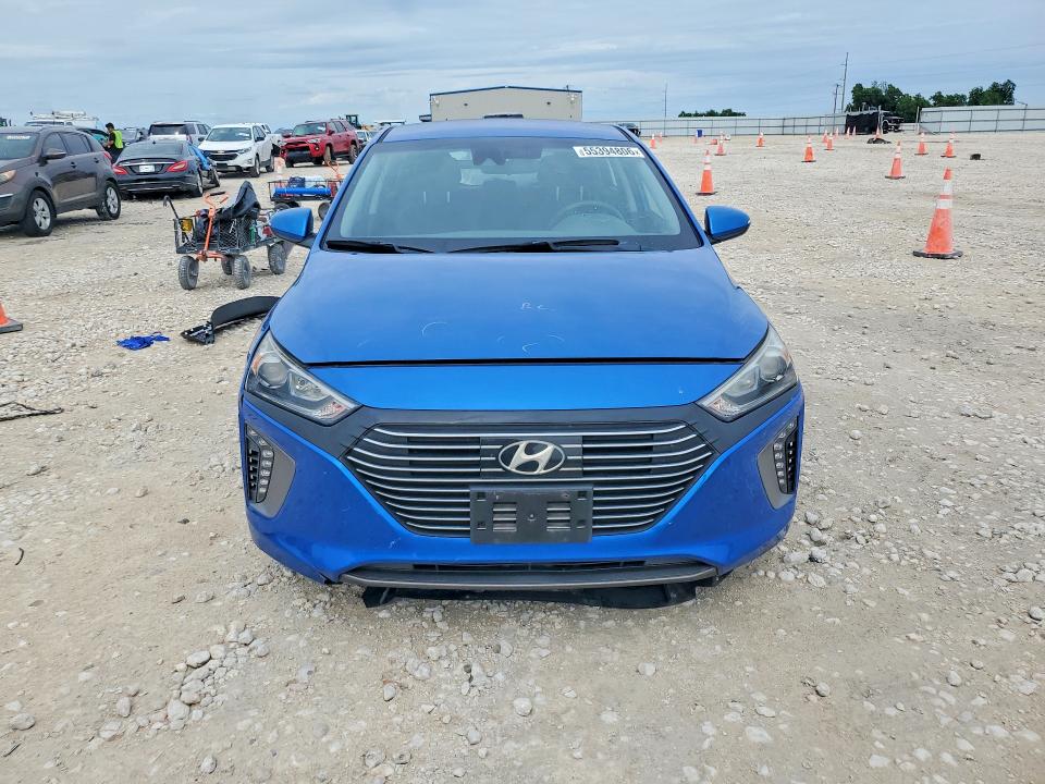 2018 Hyundai Ioniq VIN KMHC75LC8JU074865 COPART salvage auction — REAR END, Tx - Salvage Vehicle Title, sold $80 on 2026-07-23 (photo 5)