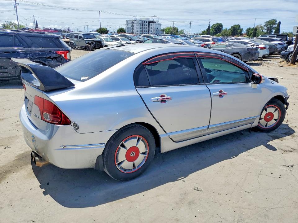 2008 Honda Civic VIN JHMFA36268S002741 COPART salvage auction — FRONT END, CA - SALVAGE CERTIFICATE, sold $225 on 2026-07-27 (photo 3)