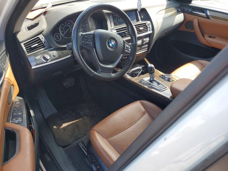 2015 BMW X3 VIN 5UXWY3C50F0E97461 COPART salvage auction — WATER/FLOOD, AL - CERT OF TITLE-SALVAGE TITLE, sold $4,100 on 2026-07-02 (photo 8)