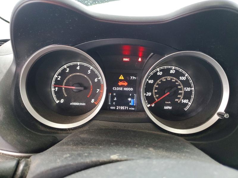 2011 Mitsubishi Lancer VIN JA32U8FW6BU002918 COPART salvage auction — FRONT END, GA - CERT OF TITLE-SALVAGE, sold $425 on 2026-07-16 (photo 9)