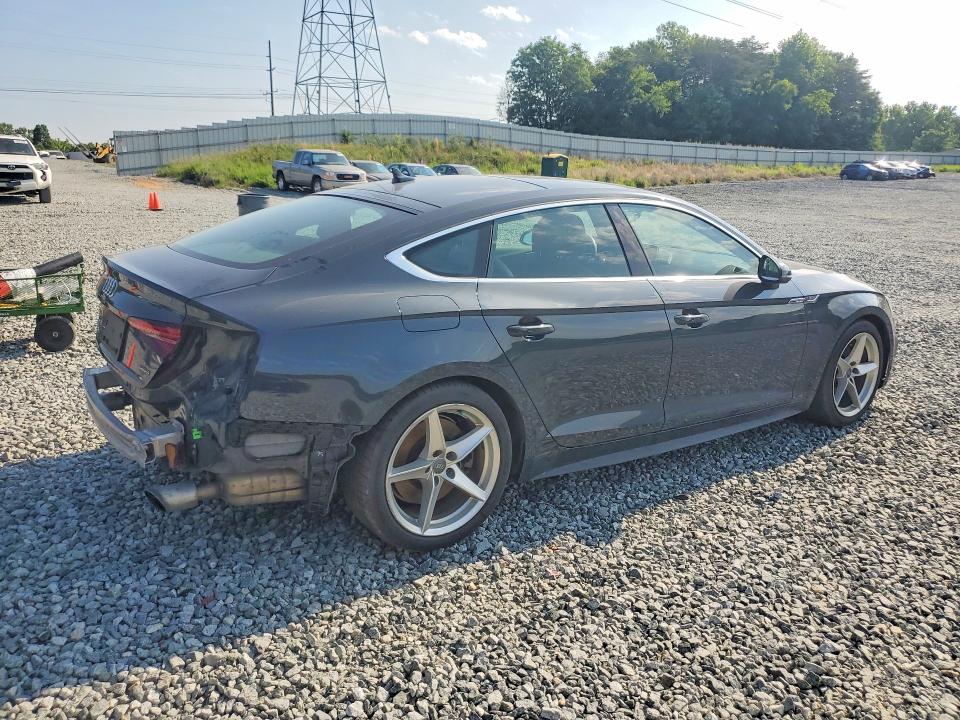 2019 Audi A5 VIN WAUFNCF57KA009532 COPART salvage auction — REAR END, Nc - Salvage Certificate Of Title, sold $4,950 on 2026-07-15 (photo 3)