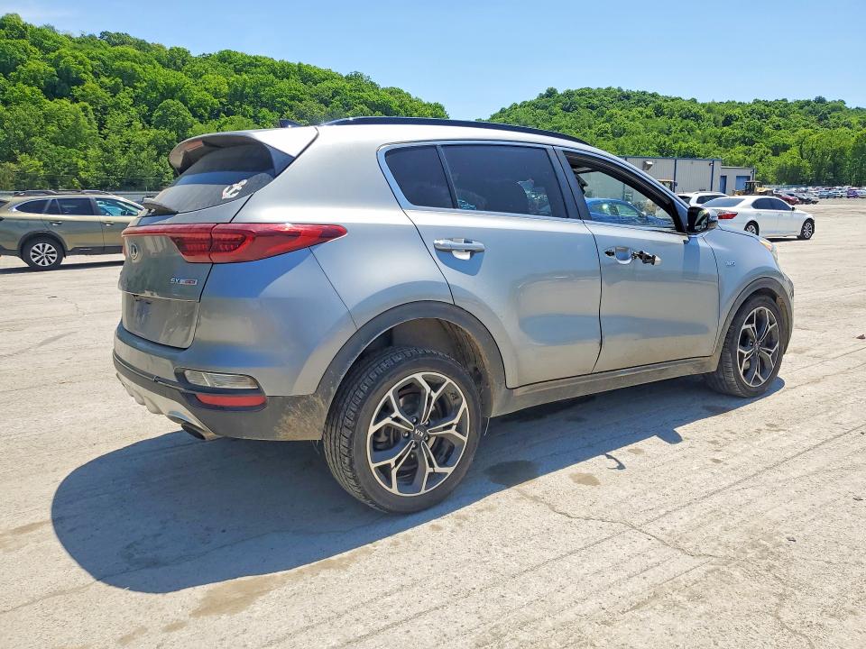 2021 Kia VIN KNDPRCA67M7899932 COPART salvage auction — FRONT END, Pa - Certificate Of Salvage, sold $2,750 on 2026-07-02 (photo 3)