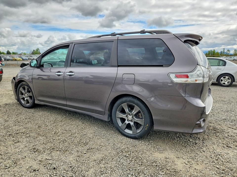 2015 Toyota VIN 5TDXK3DC4FS634853 COPART salvage auction — FRONT END, Or - Salvage Title Certificate, sold $4,200 on 2026-07-14 (photo 2)