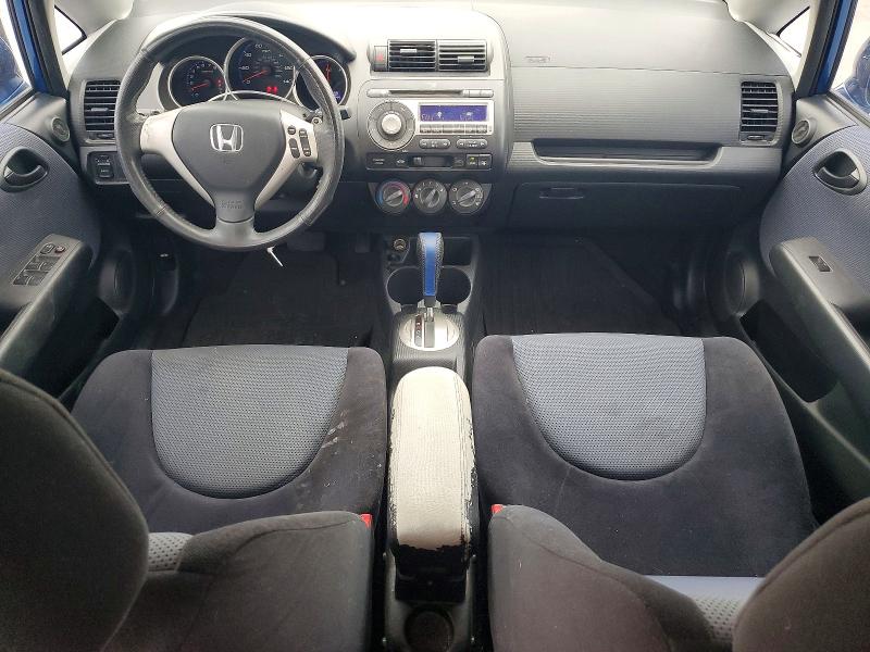 2007 Honda Fit VIN JHMGD38627S029249 COPART salvage auction — FRONT END, Co - Salvage Title, sold $1,100 on 2026-07-09 (photo 8)