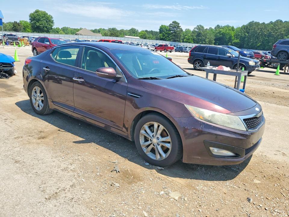 2013 Kia Optima VIN 5XXGM4A78DG213255 COPART salvage auction — ROOF, Ms - Dealer Only Clean Title, sold $300 on 2026-07-31 (photo 4)
