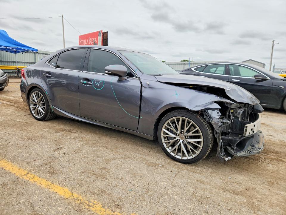2016 Lexus Is VIN JTHBA1D29G5037373 COPART salvage auction — FRONT END, Ks - Cert Of Title-Salvage, sold $4,300 on 2026-07-22 (photo 4)
