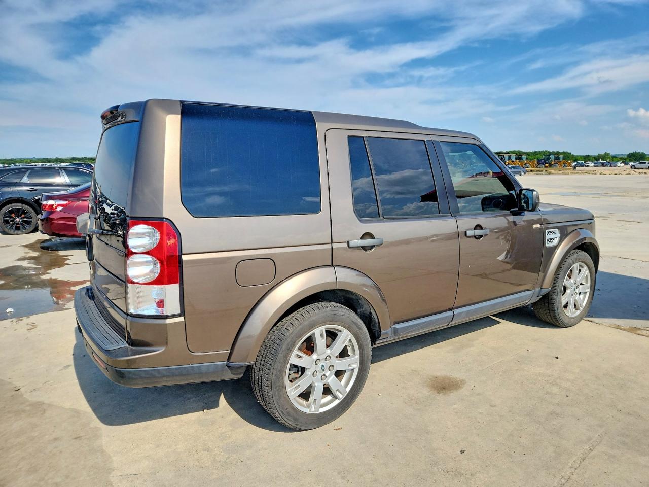 2012 Land Rover LR4 VIN SALAB2D40CA630390 COPART salvage auction — Normal Wear, TX - CERTIFICATE OF TITLE (P), sold $2,850 on 2026-07-03 (photo 3)