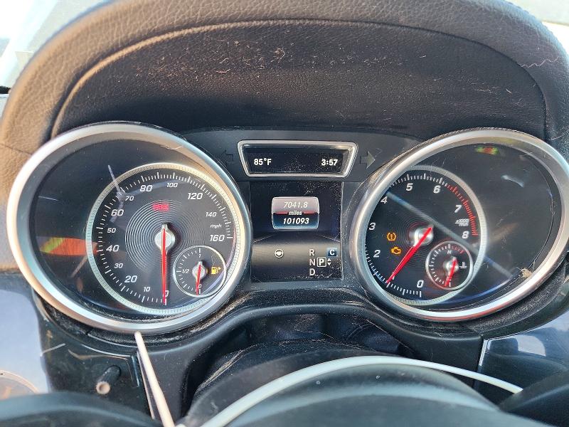 2017 Mercedes-benz Gls-class VIN 4JGDF7DE5HA832613 COPART salvage auction — FRONT END, Va - Certificate Of Title (P), sold $12,100 on 2026-07-27 (photo 9)