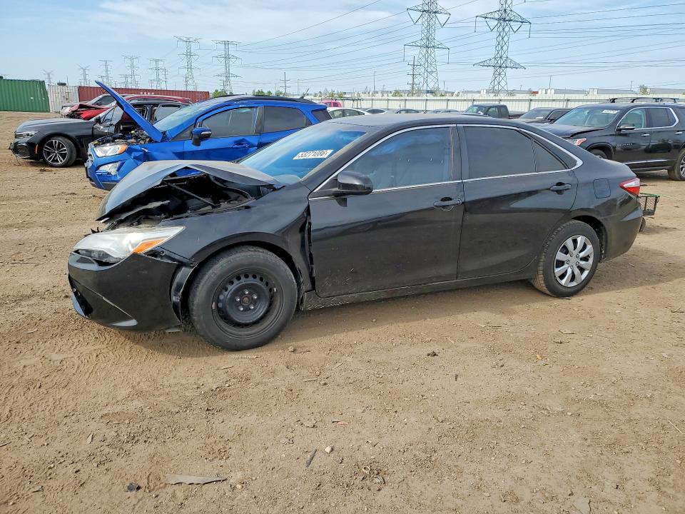 2016 Toyota Camry VIN 4T4BF1FK2GR517455 COPART salvage auction — FRONT END, Il - Salvage Certificate, sold $1,600 on 2026-07-02 (photo 1)
