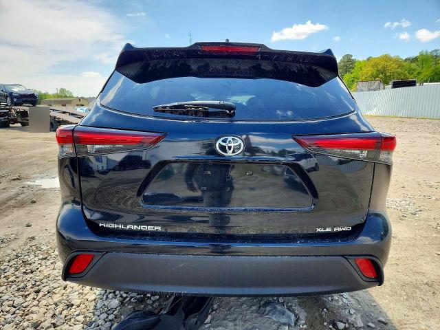 2024 Toyota Highlander VIN 5TDKDRBH4RS545259 COPART salvage auction — FRONT END, Md - Cert Of Salvage > 75% Damage, sold $9,000 on 2026-07-28 (photo 6)
