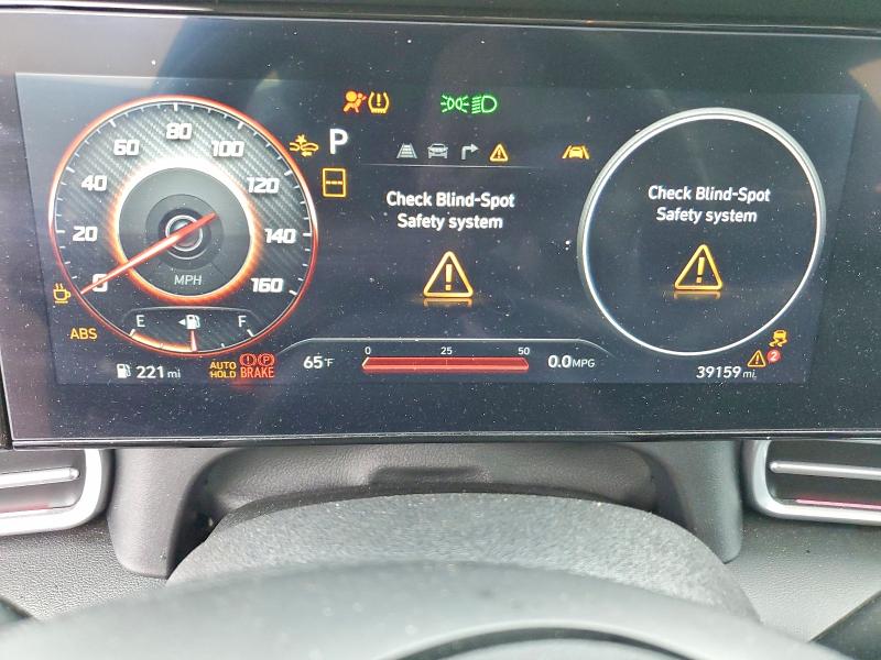 2025 Hyundai Elantra VIN KMHLS4DGXSU856905 COPART salvage auction — FRONT END, Va - Cert Of Title - Salvage, sold $4,100 on 2026-07-22 (photo 9)