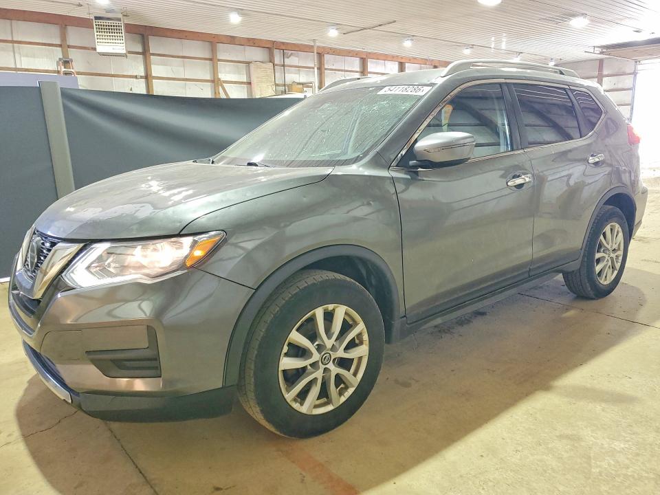 2019 Nissan Rogue VIN KNMAT2MV7KP505377 COPART salvage auction — HAIL, Oh - Cert Of Title-Salvage, sold $2,250 on 2026-07-06 (photo 1)