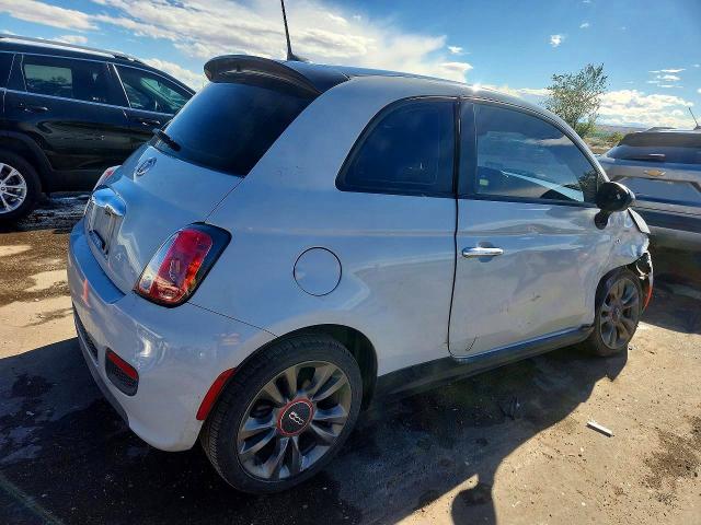 2017 Fiat 500 VIN 3C3CFFKR2HT700101 COPART salvage auction — FRONT END, Nm - Cert Of Title-Salvage, sold $200 on 2026-08-17 (photo 3)