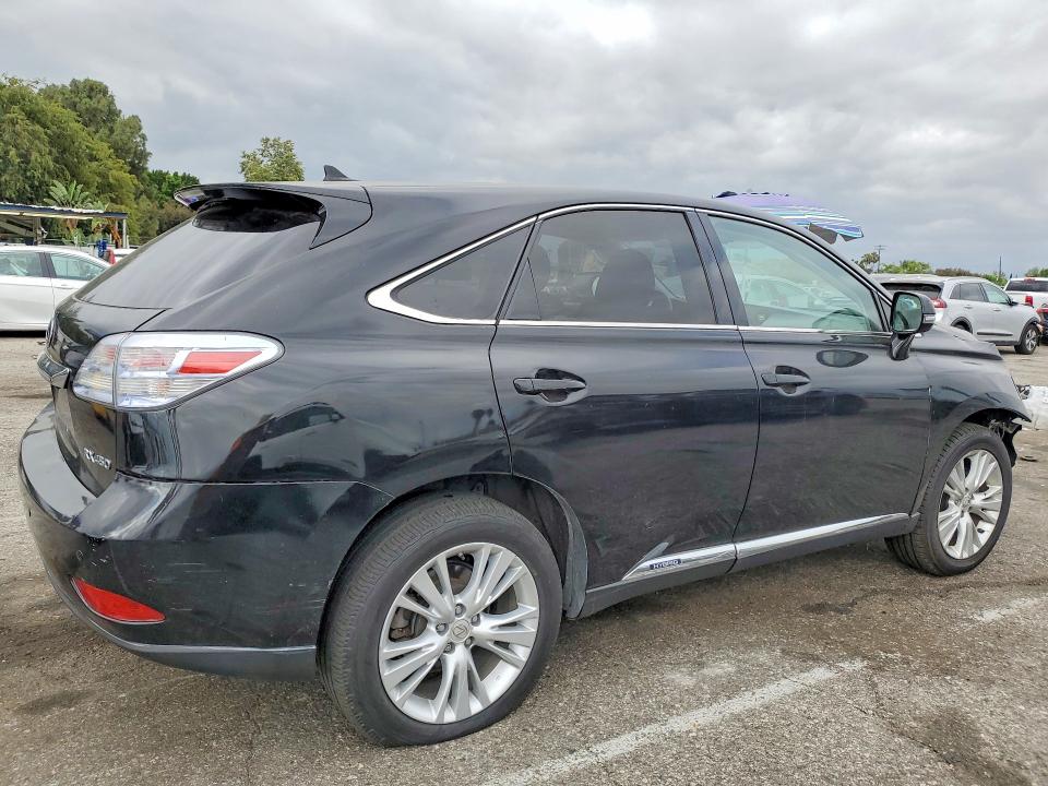 2010 Lexus Rx VIN JTJZB1BA1A2400732 COPART salvage auction — FRONT END, Ca - Salvage Certificate, sold $2,400 on 2026-07-17 (photo 3)