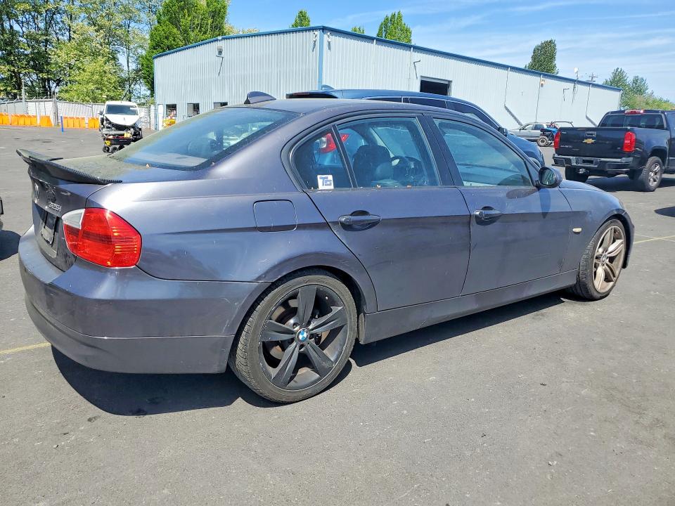 2006 BMW 3 series VIN WBAVB135X6KR65178 COPART salvage auction — MECHANICAL, Or - Certificate Of Title, sold $600 on 2026-07-27 (photo 3)